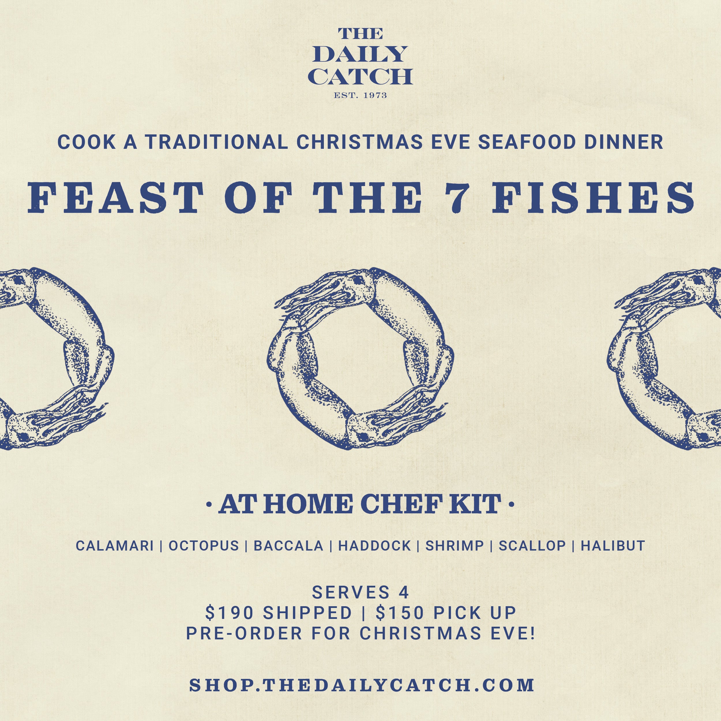 Feast Of The 7 Fishes - Chef Kit – The Daily Catch