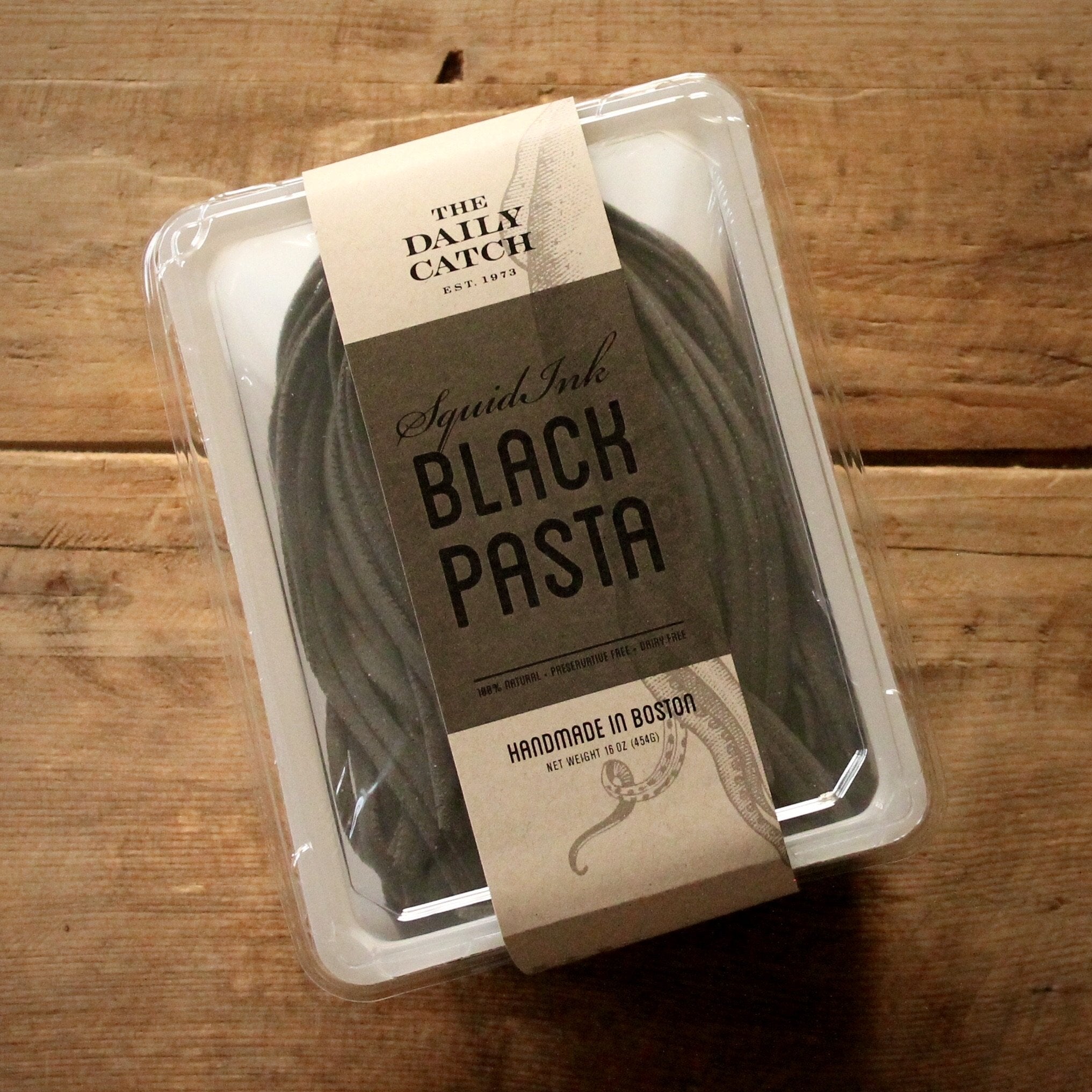 Black Squid Ink Pasta
